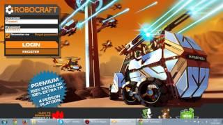 Обзор и регистрация игры Robocraft