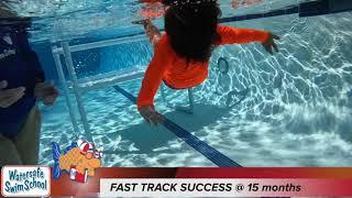 Swimming Success @ 15 months through Watersafe Swim School FAST TRACK