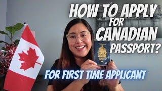 Canadian Passport Application |First Time Applicant | Buhay Canada | Jeff and Grace