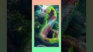 Snake#pythons #wildlife#animalvideo#viralshorts#ytshort#shortfeed#music#song#ai#art#