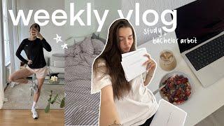 weekly vlog - bachelorarbeit & klausurenphase edition | sport | lernen | Anna's Journal