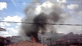 Incêndio residência Virgílio Lima