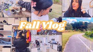 Fall Vlog | Get Ready With Me | Errands, Park + Baking Cookies | Mom Of Two