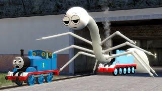 Building a Thomas Train Chased By Cursed Thomas Incredibox Sprunki,Thomas Infected Sky - Garry's Mod