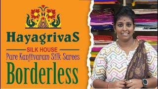 Elegant Borderless Silk Sarees - Pure Grace and Sophistication  #borderlesssilksarees #trending