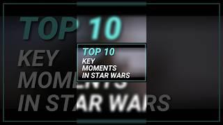 Top ten events that explain the Star Wars films. #starwarsfan #starwarslore #jedi #sith #ruleoftwo