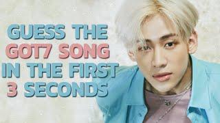 GUESS THE GOT7 SONG IN THE FIRST 3 SECONDS | KPOP GAME