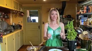 Tara Redfield prepares a summer vegetable pasta with a special ingredient!