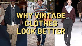 Why Vintage Clothes Look Better, Some Favorite Trends and Car Updates