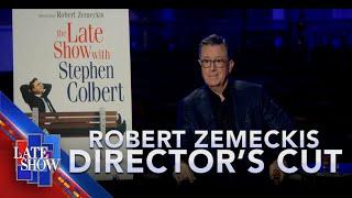 Robert Zemeckis Directs An Episode Of "The Late Show" Starring Tom Hanks