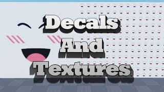 How to add custom Decals and Textures to Roblox Studio | 2021 Tutorial