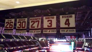 3 / 27 / 2018 NJD Vs Hurricanes all of New. Jerseys Retired #