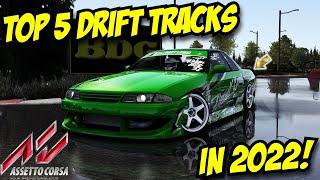 TOP 5 BEST *NEW* DRIFT TRACKS For Assetto Corsa In 2022! | BEST Assetto Corsa Track Mods