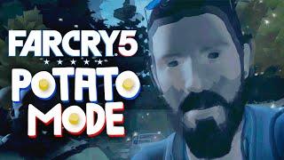 Far Cry 5's Lowest Settings Brings Us To Tears | Potato Mode