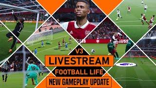 Football Life 2023™ Smoke Patch NEW v3 UPDATE!  Best Football Game Just Got Better! [Livestream]