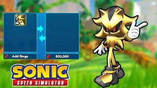 What Offers can I Get for My 6 Star Android Shadow Gold - Sonic Speed Simulator