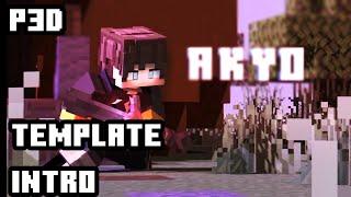 Free Template Intro Minecraft Prisma 3d - Animation minecraft prisma 3d