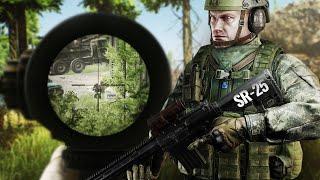 Escape From Tarkov - Лес, SR25, Босс Штурман (0.12.8)