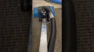 Rotoclean erasing YEARS of parking lot soil from carpet! We can help you make a great impression!