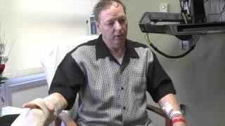 Musician Bill Foley describes machete attack