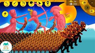 Unstoppable LAVA ARMY Formation  All Stick Figure x9999 Units | Stick War Legacy Mod | Stick3Apk
