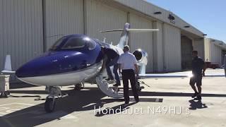 HondaJet First Charter Flight