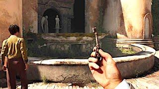 The Ark of Bulrushes in Fountain of Confession : Indiana Jones Solve the Fountain Puzzle