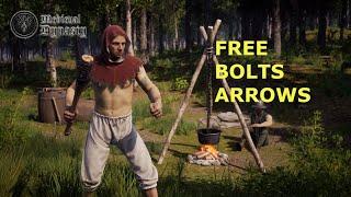 Medieval Dynasty .Tips . Free Bolts / Arrows (SUBTITLES)