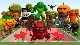 GIANT PIT VS ALL NEW ITALIAN AI BRAINROT MEMES VS NEW LIN GANG MELON DEMON in Garry's Mod!