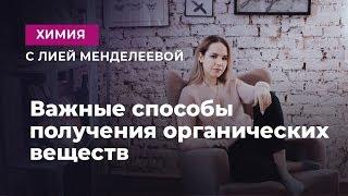 ВАЖНЫЕ СПОСОБЫ ПОЛУЧЕНИЯ ОРГАНИЧЕСКИХ ВЕЩЕСТВ | ЕГЭ Химия | Лия Менделеева