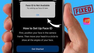 Face ID Is Not Available Try Setting Up Face ID Later iPhone Fixed | iPhone Face ID Not Working