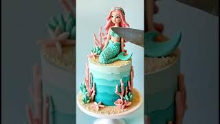 Coral Princess Mermaid Cake – Ocean Fantasy You Can’t Resist! ‍️
