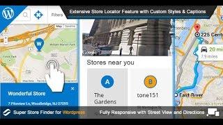 Super Store Finder for WordPress - Store Locator WordPress Plugin 2015