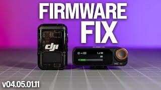 DJI Mic 2 Firmware Update - They Fixed The Sound!