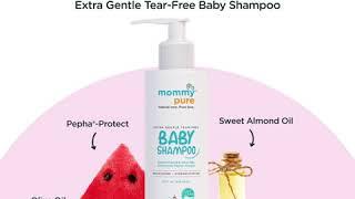 MommyPure Extra Gentle Tear Free Shampoo-The best natural solution for your baby’s hair care routine