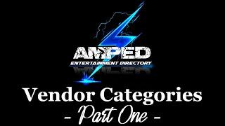 Amped Entertainment Directory Categories   Part One