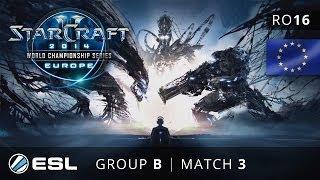 Jjakji vs. Snute - Group B Ro16 - WCS Europe 2014 Season 1 - StarCraft 2