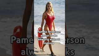 Pamela Anderson always looks amazing without makeup #pamelaanderson #shorts #short