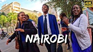 Walking 4K Rich Nairobi Downtown  W12