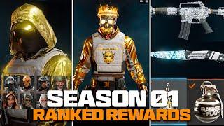 ALL Black Ops 6 Season 1 Ranked Play Rewards EARLY GAMEPLAY SHOWCASE! (Operators, Blueprints, & VPN)