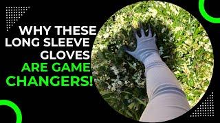 Review of these Long Sleeve Gardening Gloves