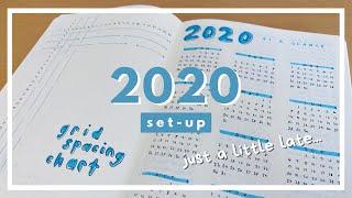 setting up a new bullet journal!
