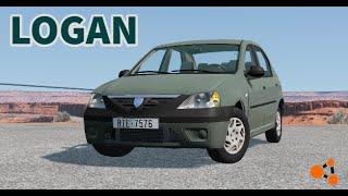 BeamNG.Drive - DACIA LOGAN - Test Drive