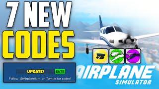 *NEW* ALL WORKING CODES FOR  AIRPLANE SIMULATOR IN 2024! ROBLOX AIRPLANE SIMULATOR CODES