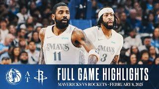 Dallas Mavericks Highlights vs. Houston Rockets | February 8, 2025