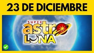 Resultado de ASTRO LUNA hoy sabado 23 de DICIEMBRE del 2023 