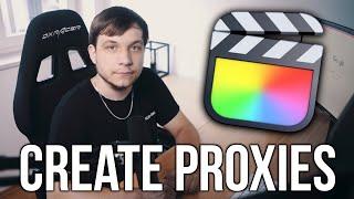 How to CREATE and USE Proxies in Final Cut Pro X (Tutorial)