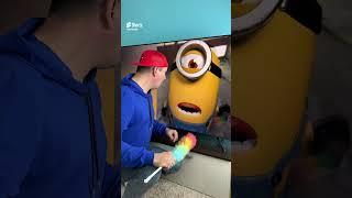 Minion and BoomBibo Funny Moment  #shorts