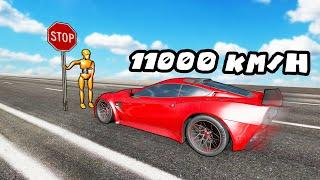 ️ NAJSZYBSZY SUPERSAMOCHOD KONTRA PRZESZKODY!? | BeamNG Drive |