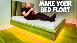 I BUILT MY DREAM PLATFORM FLOATING BED